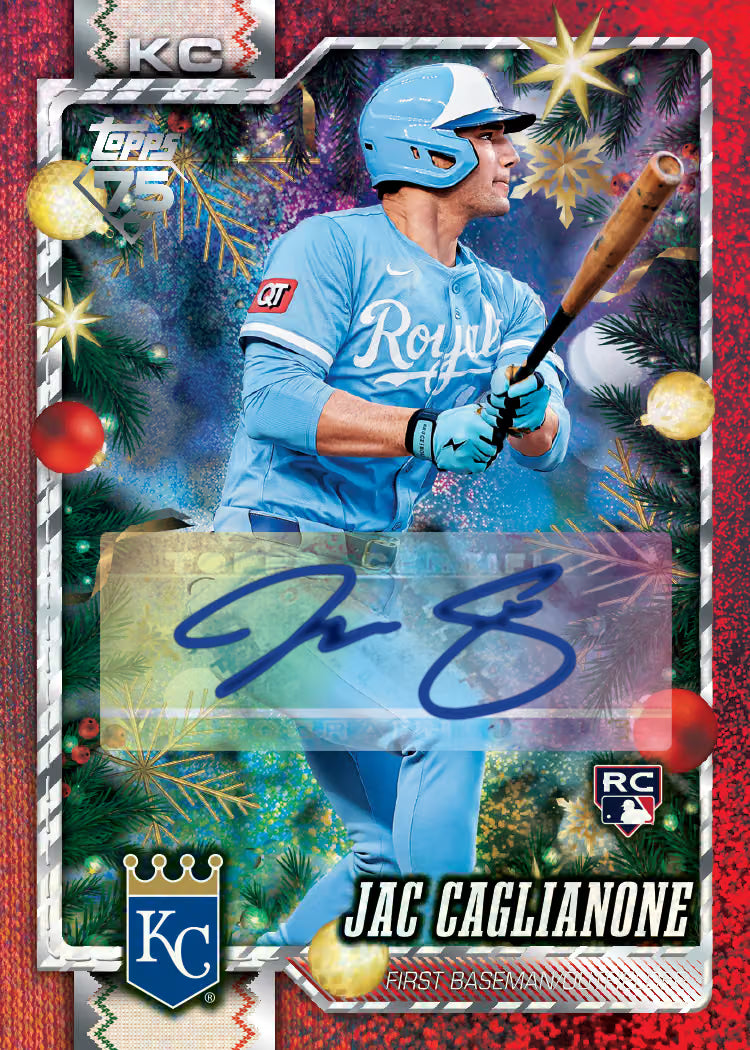2026 Topps Baseball Holiday Calendar Box