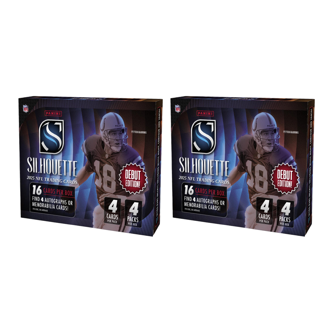 BREAK#560 SUNDAY  2025 Panini Silhouette Football Hobby (x2) Pick Your Team (BS) 03/29/26 09:00 AM EST or RIP ON FILL