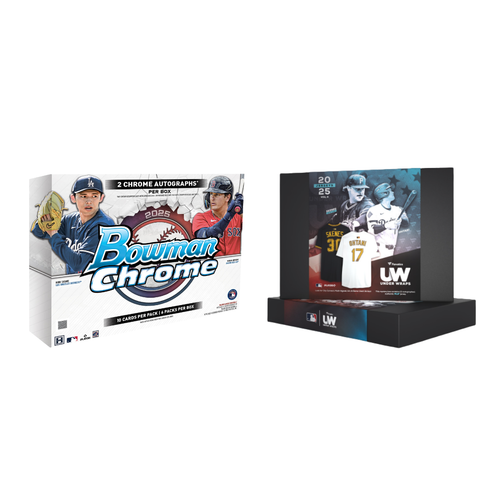 #MLB537 | SATURDAY | 10:00 AM EST OR ON FILL | PYT | 2025 BOWMAN CHROME HOBBY + 2025 UNDER WRAPS MLB JERSEYS VOL. II