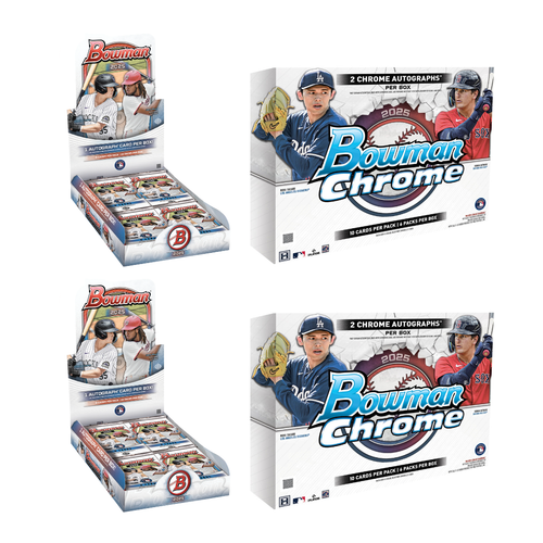 #MLB563 | PYT | 2025 BOWMAN BASEBALL HOBBY (x2) + 2025 BOWMAN CHROME BASEBALL HOBBY (2)