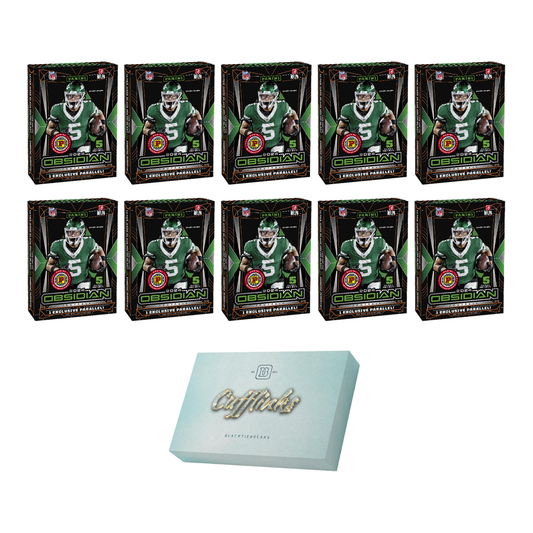 BREAK#842 SUNDAY 2024 Panini Obsidian Football International Hobby Half Case (10 Box) + Panini Football "City Edition" Cufflink Pick Your Team (AC) 06/23/25 12:00 AM EST or RIP ON FILL