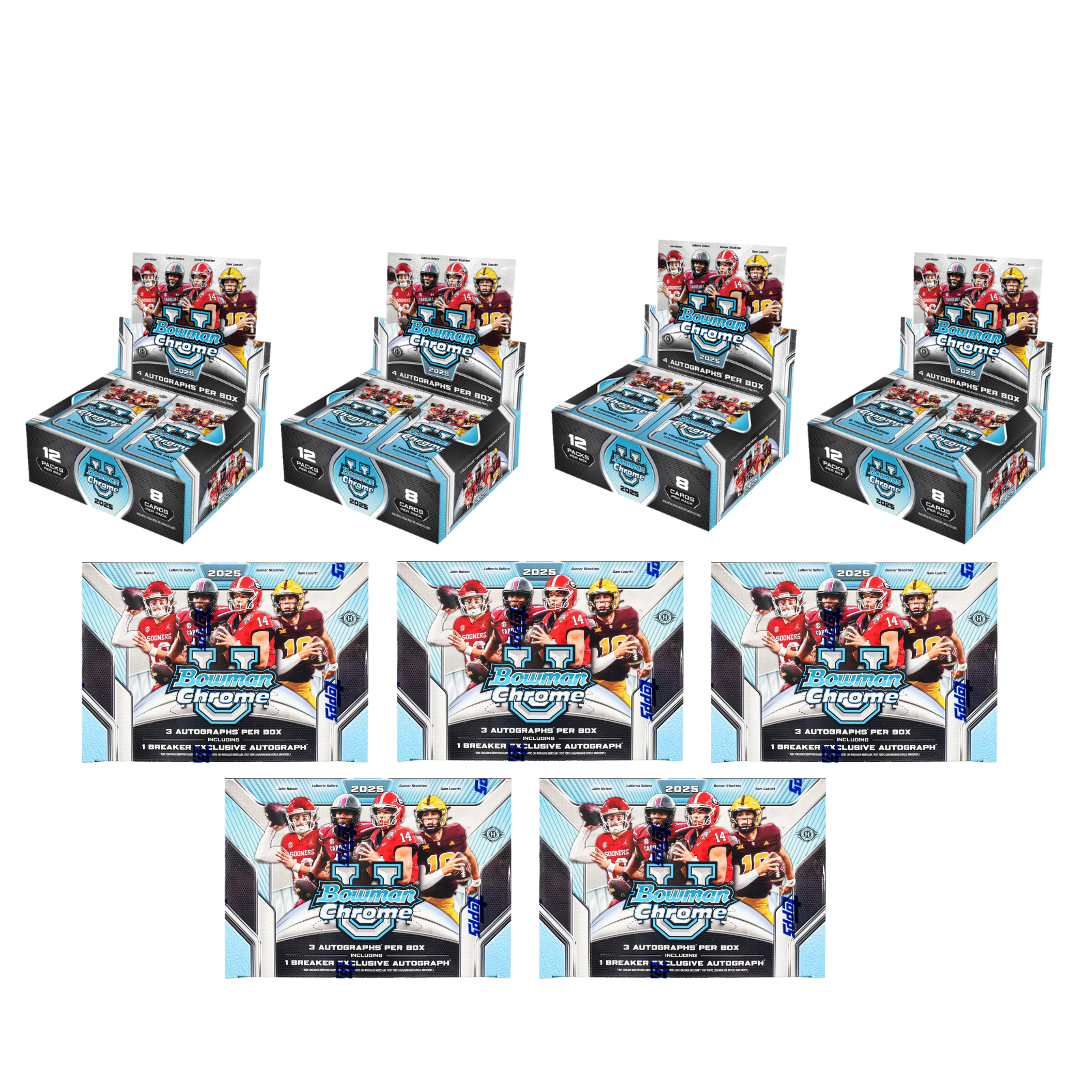 #BCU17 | PYT | BOWMAN CHROME UNIVERSITY BREAKERS DELIGHT (x5) + BOWMAN CHROME UNIVERSITY JUMBO (x4)