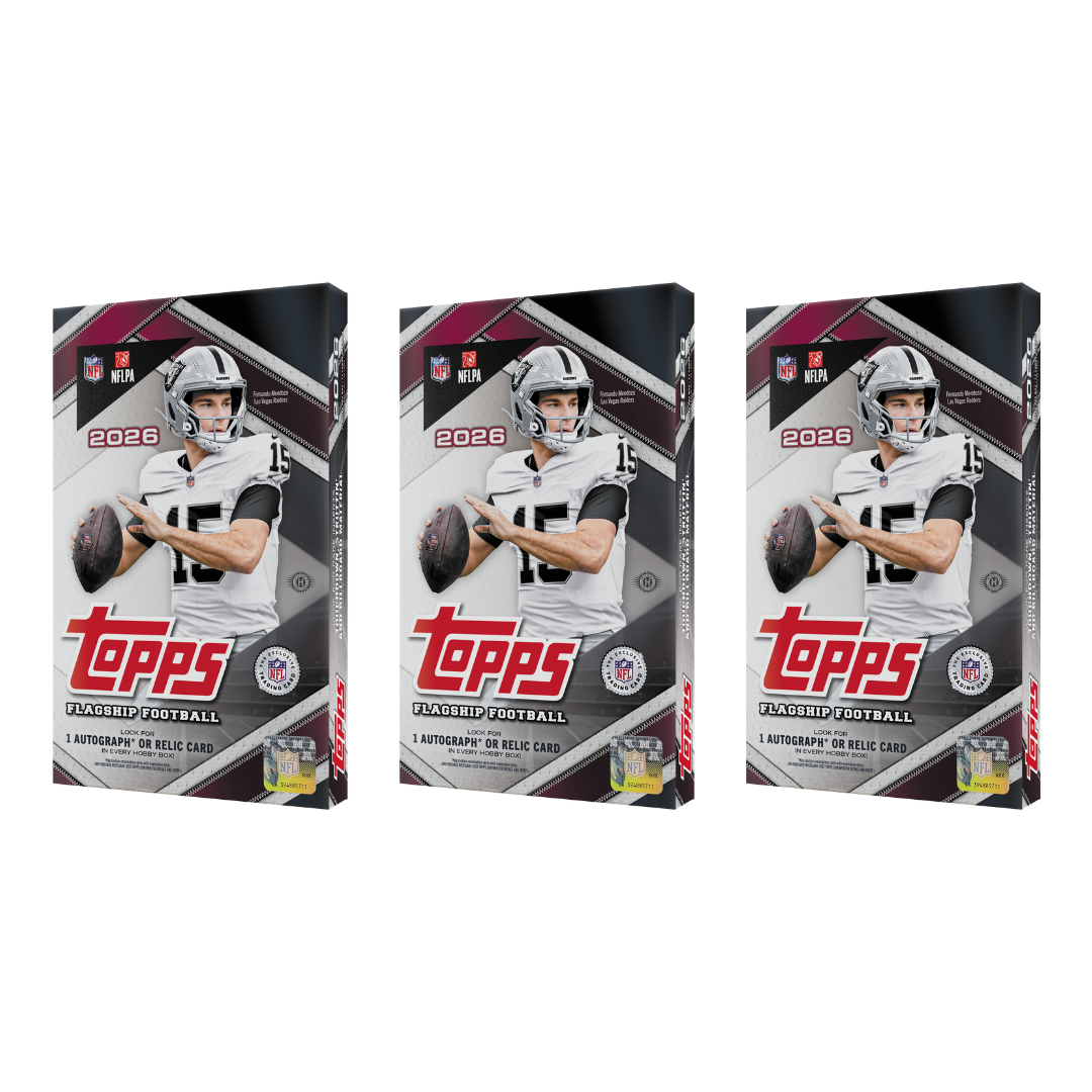 BREAK#59C 2026 Topps Football Hobby (x3) Team Break 08/24/26 RIP ON FILL