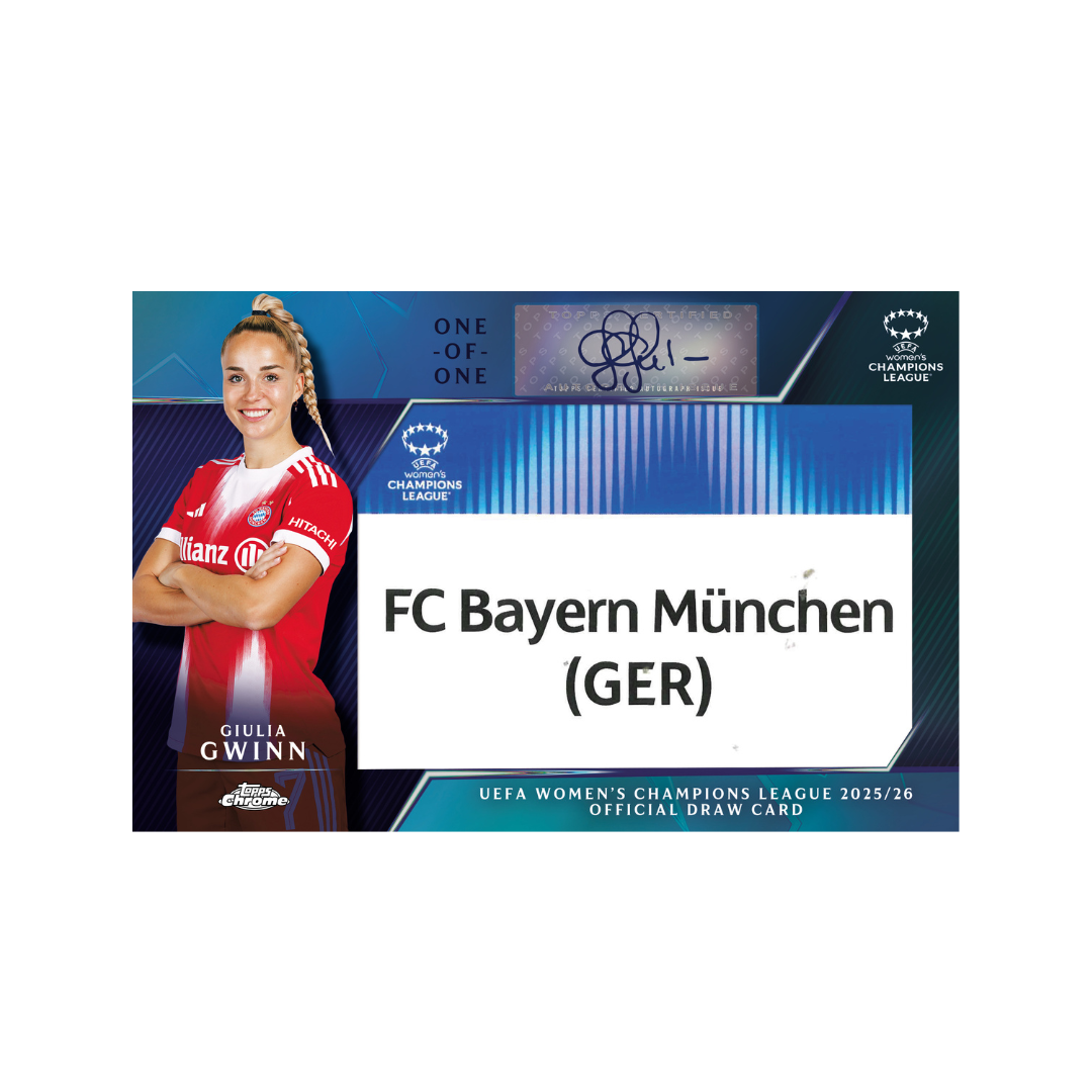 2025-26 Topps Chrome UEFA Women's Champions League Hobby Trading Cards