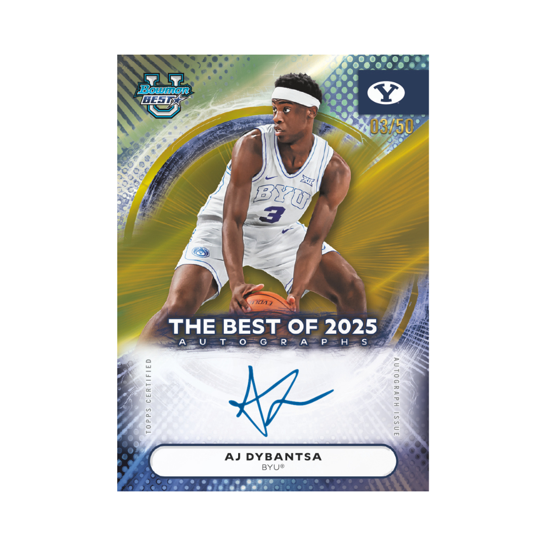 2025-26 Bowman University Best Basketball Hobby Trading Cards