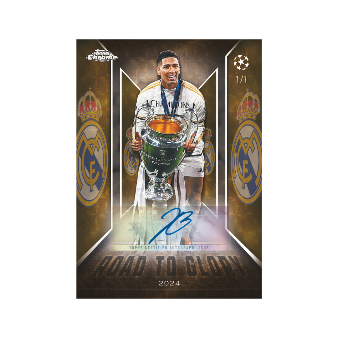 2025-26 Topps Chrome UEFA Champions League Jumbo Hobby Trading Cards