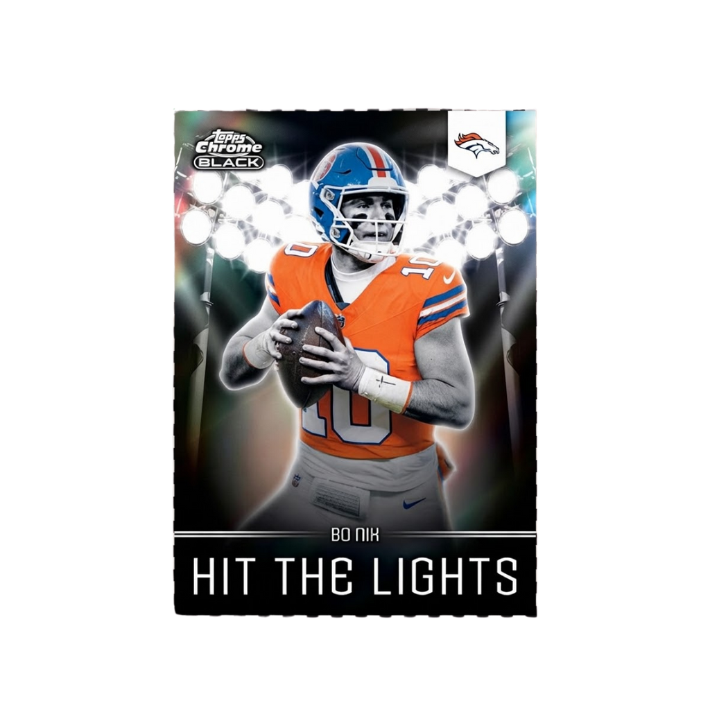 2025 Topps Chrome Black Football Hobby Box