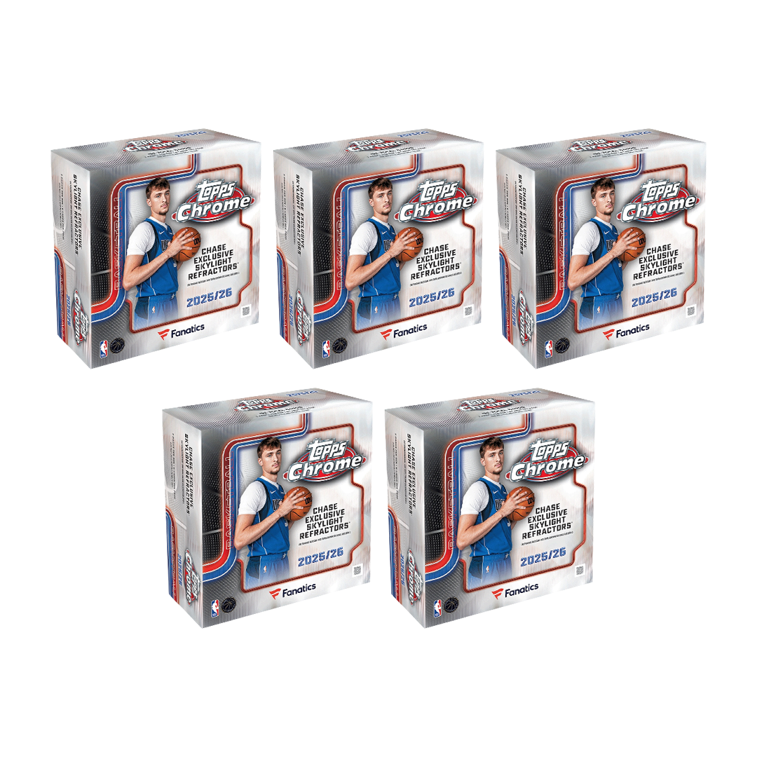 BANGER#615 TUESDAY  2025-26 Topps Chrome Basketball Fanatics Edition Mega (x5) Pick Your Team (LT) RIP ON FILL