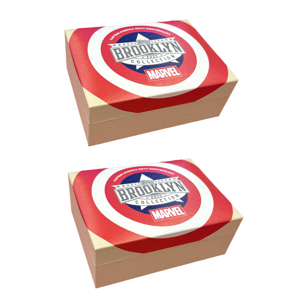 BANGER#626 WEDNESDAY  2025 Topps Marvel Brooklyn Collection Captain America Hobby (x2) Pick Your Team (LT) 03/18/26 05:00 PM EST or RIP ON FILL