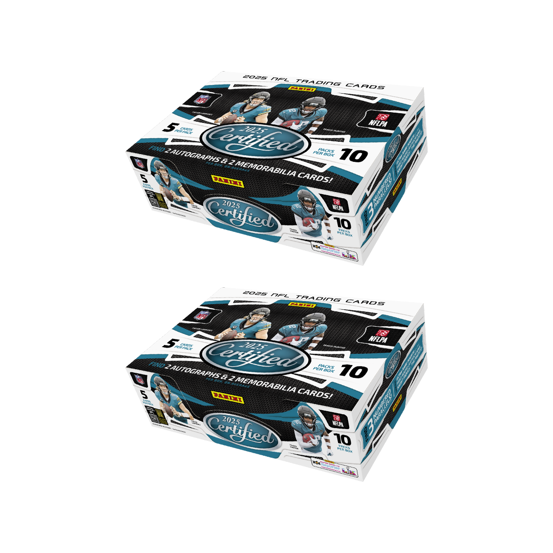 BREAK#628 WEDNESDAY 2025 Panini Certified Football Hobby (x2) Pick Your Team (BPBS) RIP ON FILL