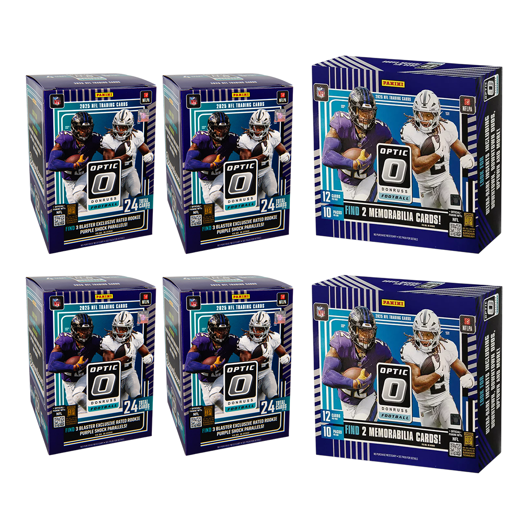 BREAK#650 TUESDAY  2025 Panini Donruss Optic Football Preferred Hobby (x2) + Panini Donruss Optic Football Blaster (x4) Pick Your Team (MD) 04/07/26 07:00 PM EST or RIP ON FILL
