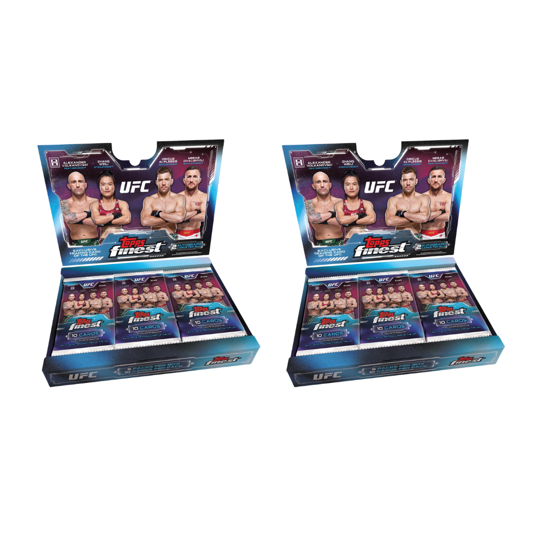 BREAK#786 THURSDAY 2025 Topps UFC Finest Hobby (x2) Pick Your Team (BPFO) RIP ON FILL