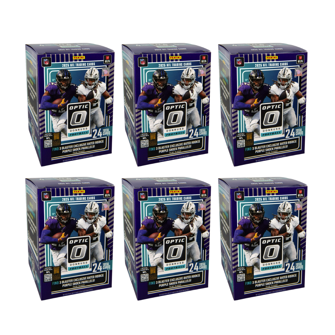 BREAK#681 THURSDAY 2025 Panini Donruss Optic Football Blaster (x6) Pick Your Team (MDFO) 01/08/26 03:30 PM EST or RIP ON FILL