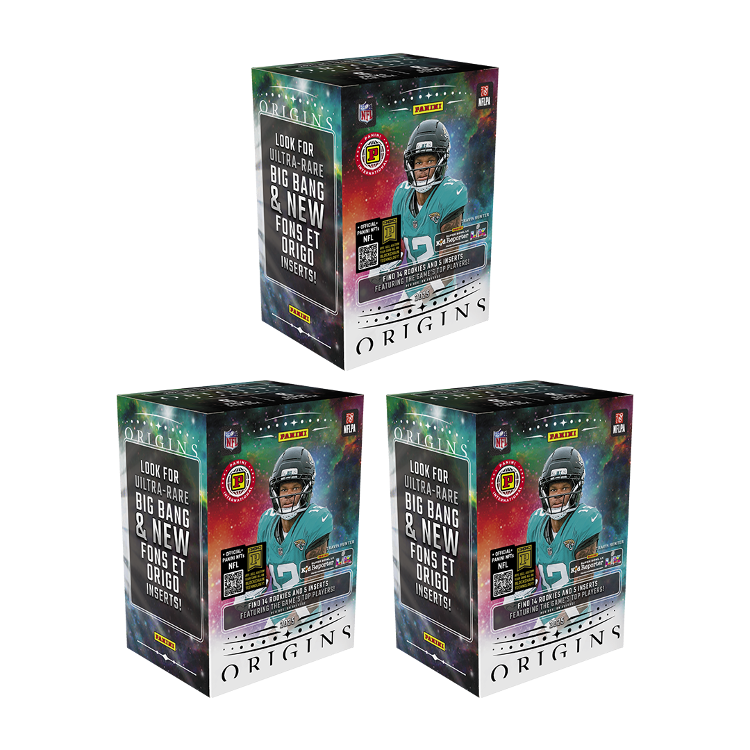 BREAK#901 THURSDAY 2025 Panini Origins Football International Blaster (x3) Pick Your Team (BSLW) RIP ON FILL