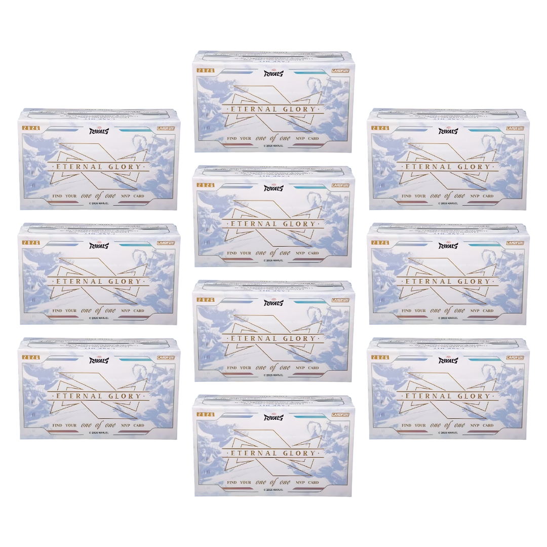 BANGER#685 WEDNESDAY 2026 CardFun Marvel Rivals Eternal Glory Hobby Case (10 Box) Pick Your Character (CT) 04/22/26 04:00 PM EST or RIP ON FILL