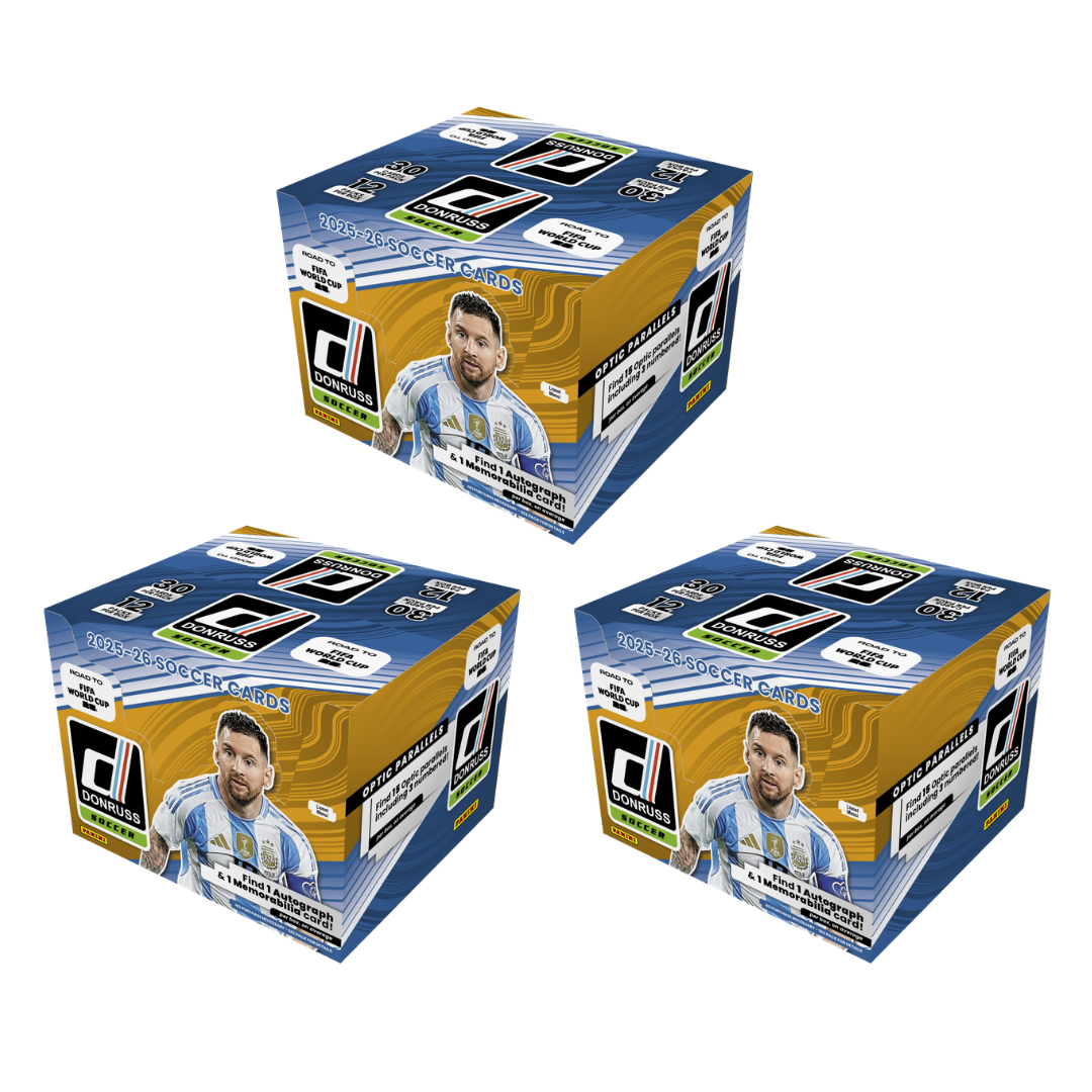 BANGER#687 THURSDAY 2025-26 Panini Donruss Road To FIFA World Cup 2026 Hobby (x3) Pick Your Character (CT) 04/23/26 10:00 AM EST or RIP ON FILL