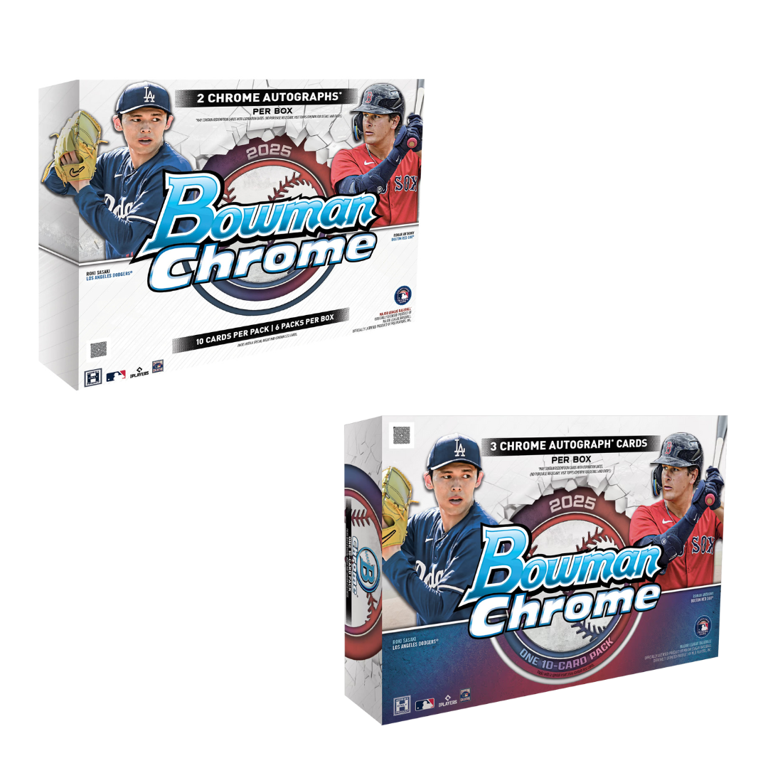 BREAK#693 **NEW RELEASE** TUESDAY 2025 Bowman Chrome Baseball Breakers Delight + Bowman Chrome Baseball Hobby Pick Your Team (JRFO) RIP ON FILL