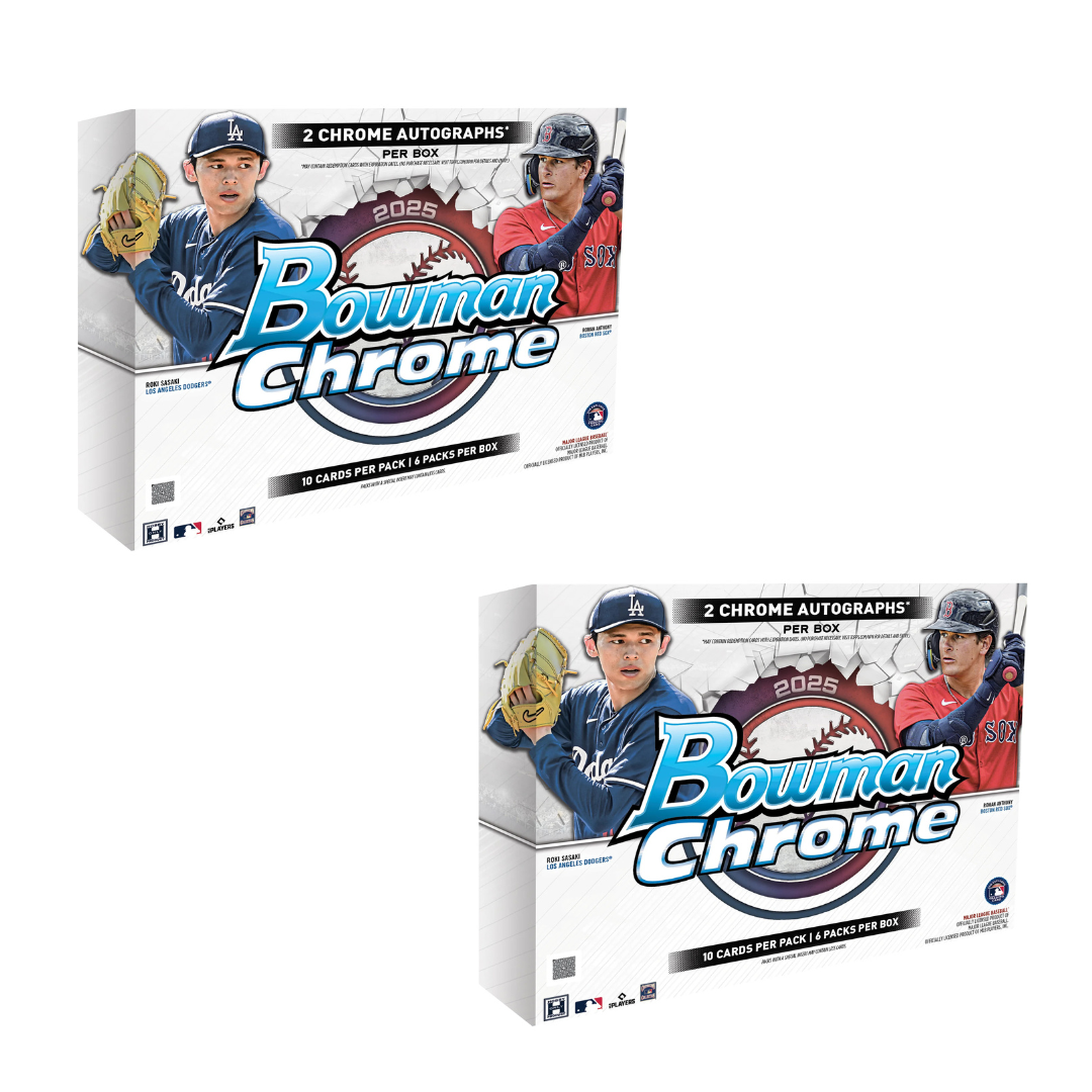 BREAK#700 **NEW RELEASE** TUESDAY 2025 Bowman Chrome Baseball Hobby (x2) Pick Your Team (MDJR) RIP ON FILL
