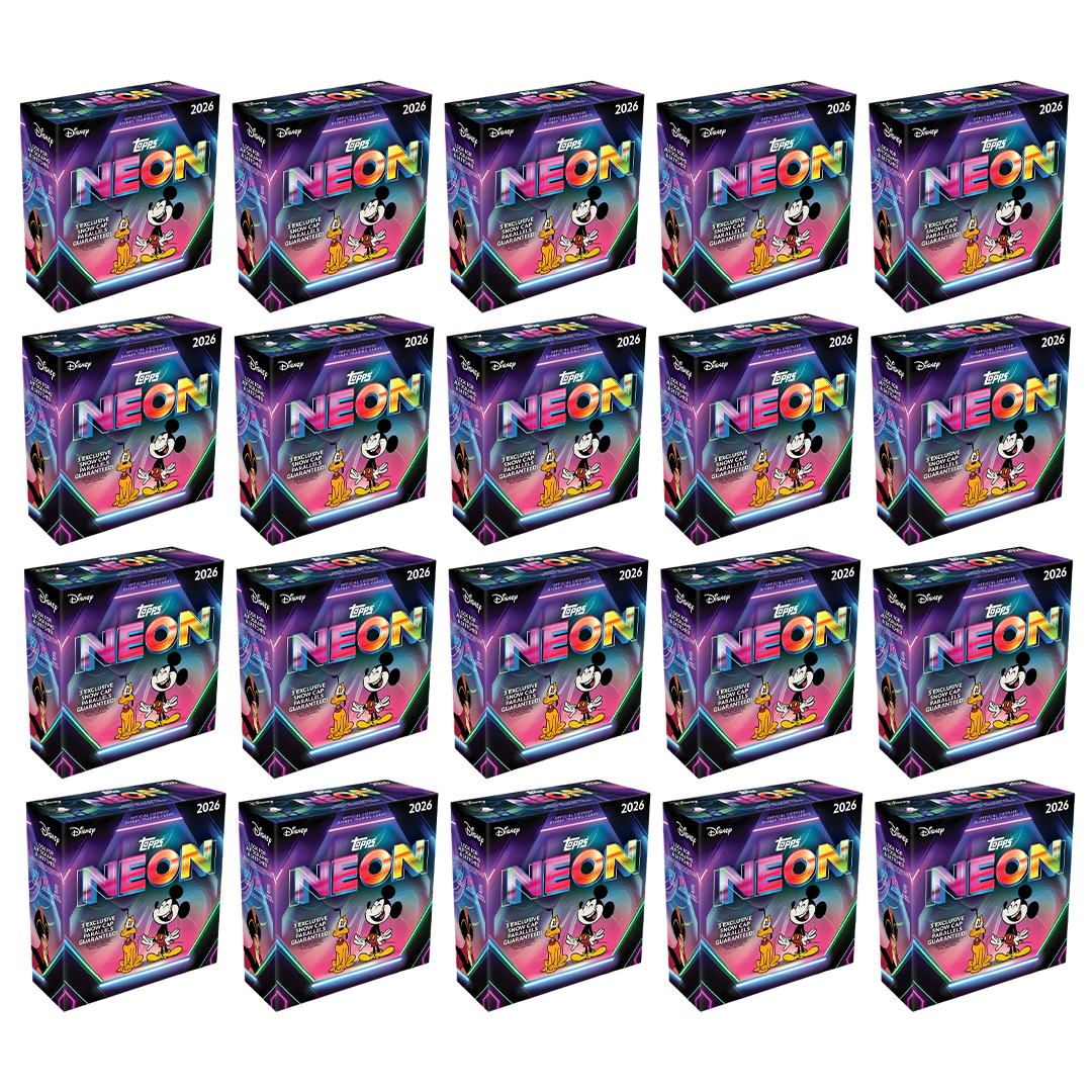 BANGER#697 SUNDAY 2026 Topps Disney Neon Mega Case (20 Box) Pick Your Character (BS) 04/26/26 04:00 PM EST or RIP ON FILL