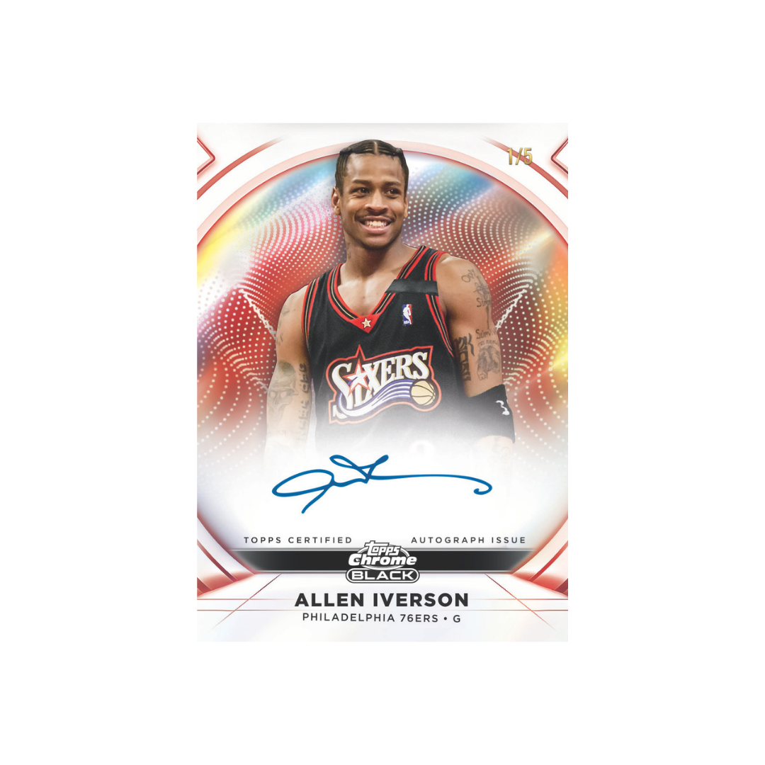 2025-26 Topps Chrome Black Basketball Hobby Box