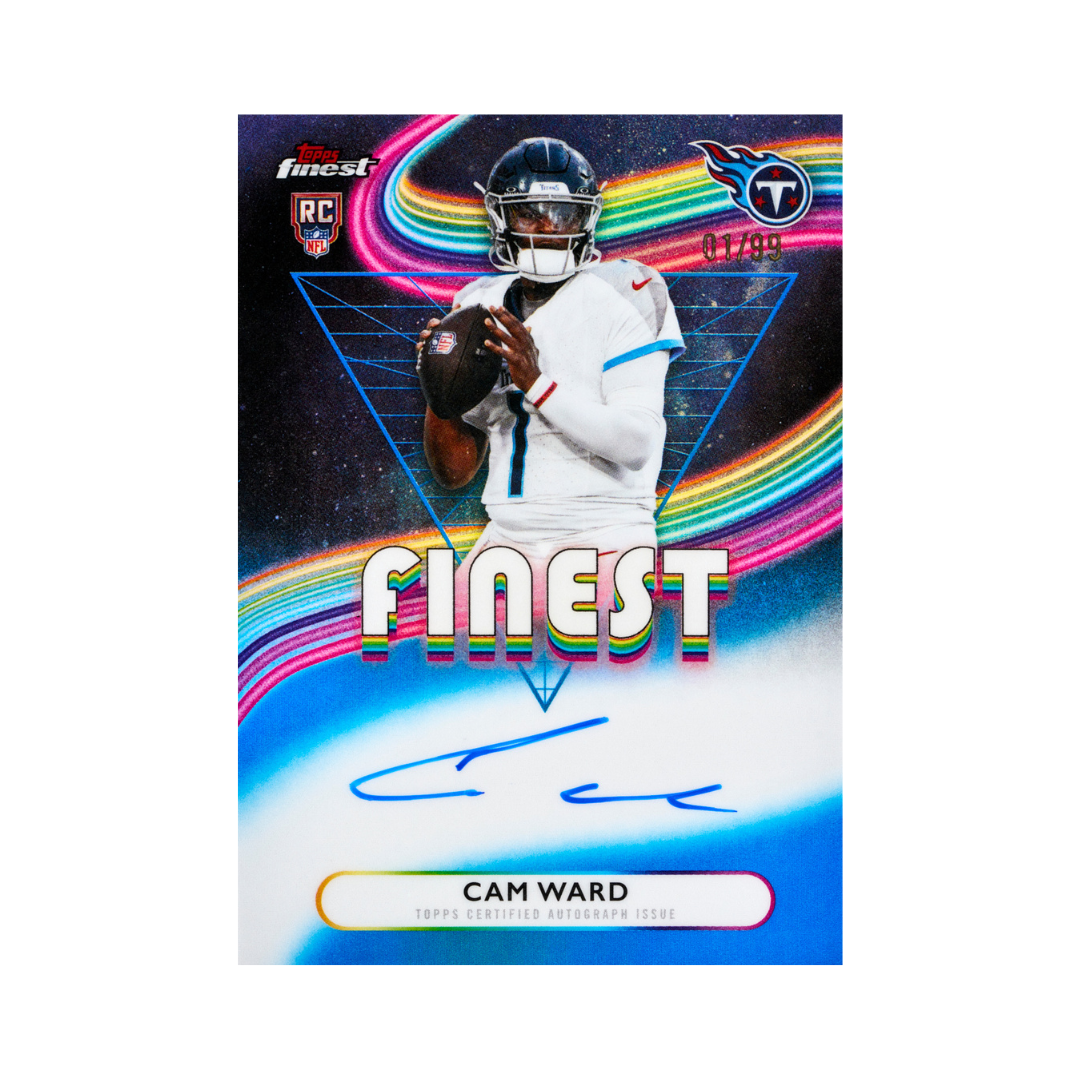 2025 Topps Finest Football Breakers Delight Trading Cards