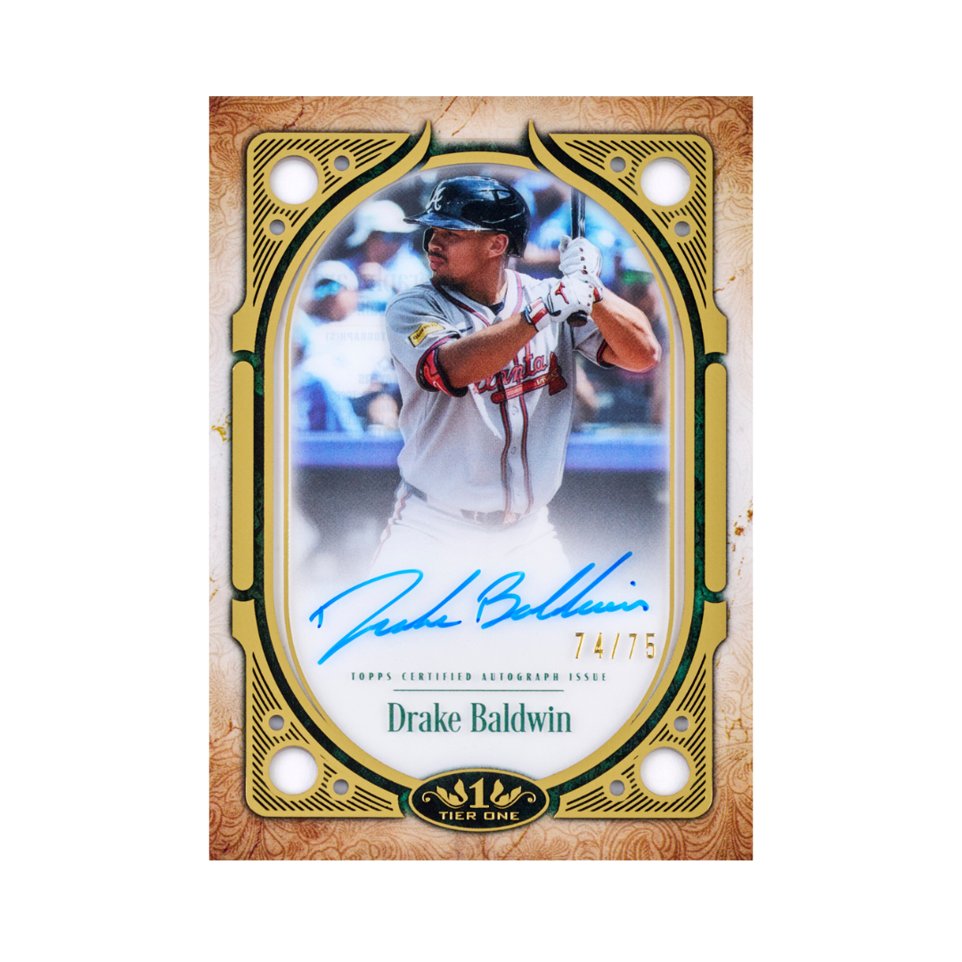 2026 Topps Tier One Baseball Hobby Trading Cards