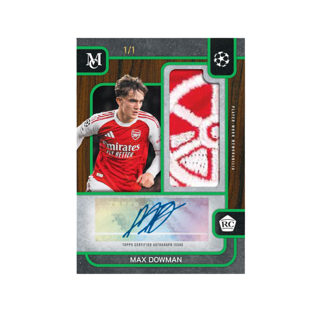 2025-26 Topps UEFA Champions League Museum Hobby Box