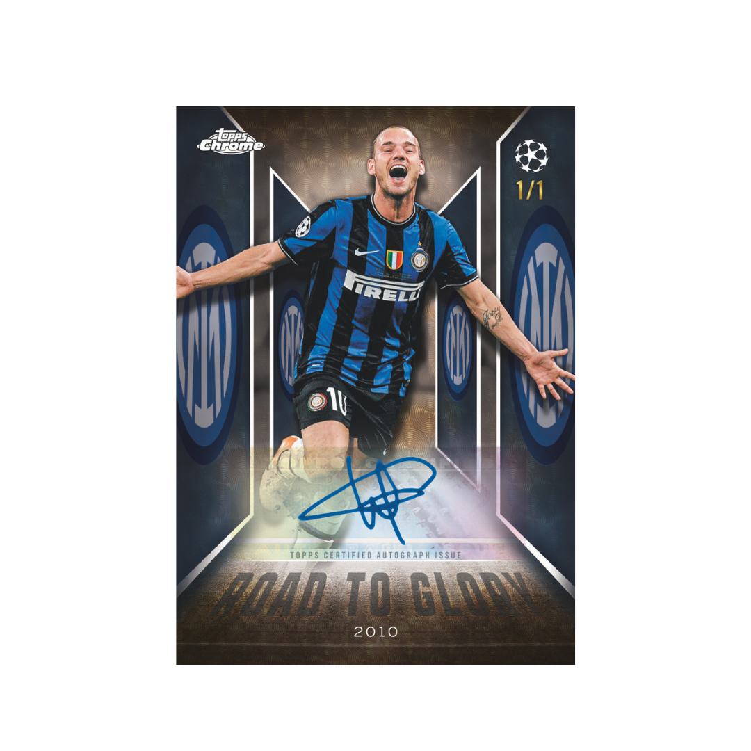 2025-26 Topps Chrome UEFA Champions League Jumbo Hobby Trading Cards