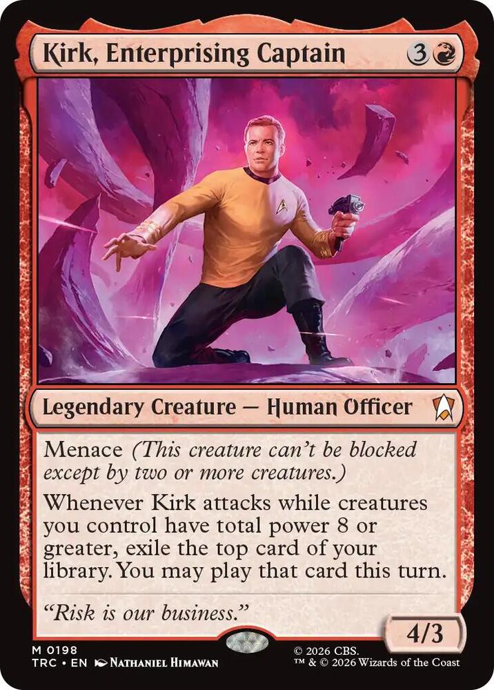 Magic: The Gathering Star Trek Commander Deck Display - Federation Fleet