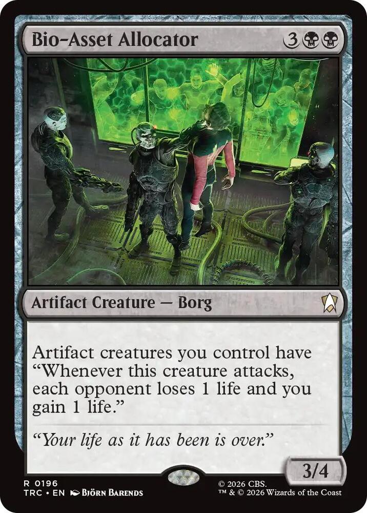 Magic: The Gathering Star Trek Commander Deck Display - Federation Fleet