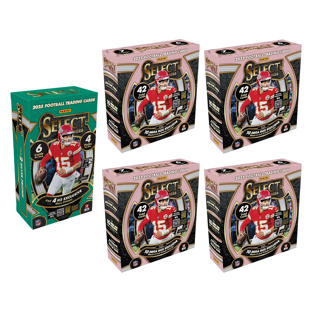 BREAK#713 MONDAY 2025 Panini Select Football H2 Hybrid Hobby + Panini Select Football Mega (x4) Pick Your Team (BP) 04/13/26 06:30 PM EST or RIP ON FILL