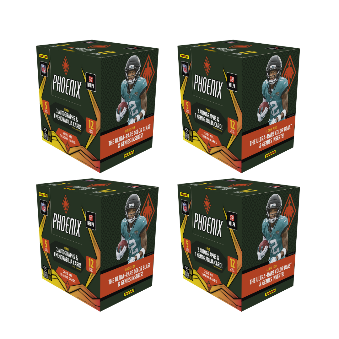 BREAK#794 THURSDAY 11/14/25 12:30 AM EST or RIP ON FILL 2025 Panini Phoenix Football Hobby (x4) Pick Your Team (SMFO)
