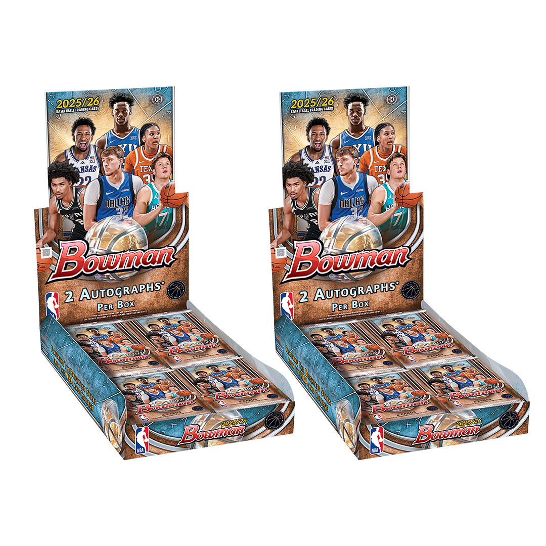 BREAK#790 WEDNESDAY 2025-26 Bowman Basketball Hobby Trading Cards (x2) Pick Your Team (BS) 04/22/26 09:00 AM EST or RIP ON FILL