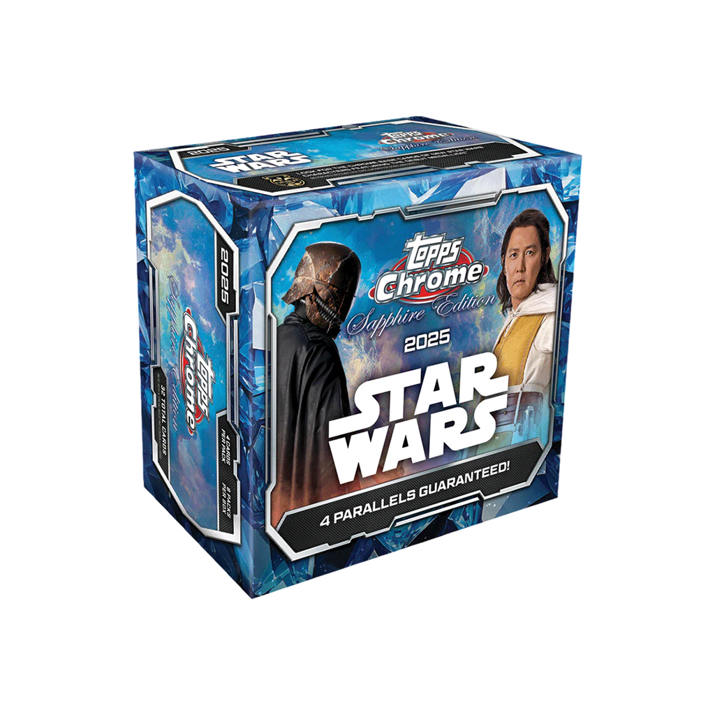 BREAK#192 MONDAY 2025 Topps Chrome Star Wars Sapphire Edition Hobby Pick Your Team (MD) RIP ON FILL