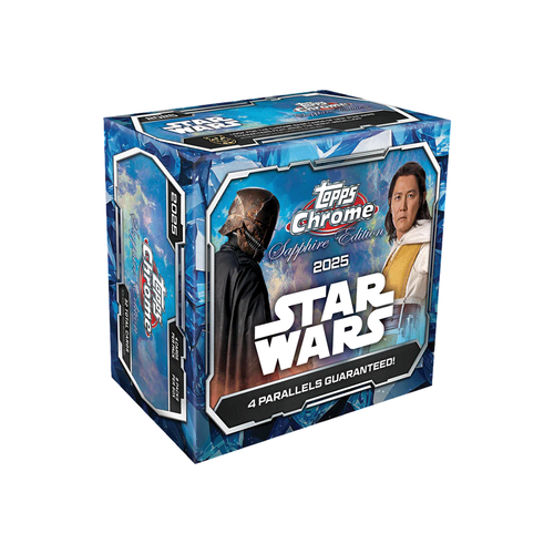 BREAK#192 MONDAY 2025 Topps Chrome Star Wars Sapphire Edition Hobby Pick Your Team (MD) RIP ON FILL