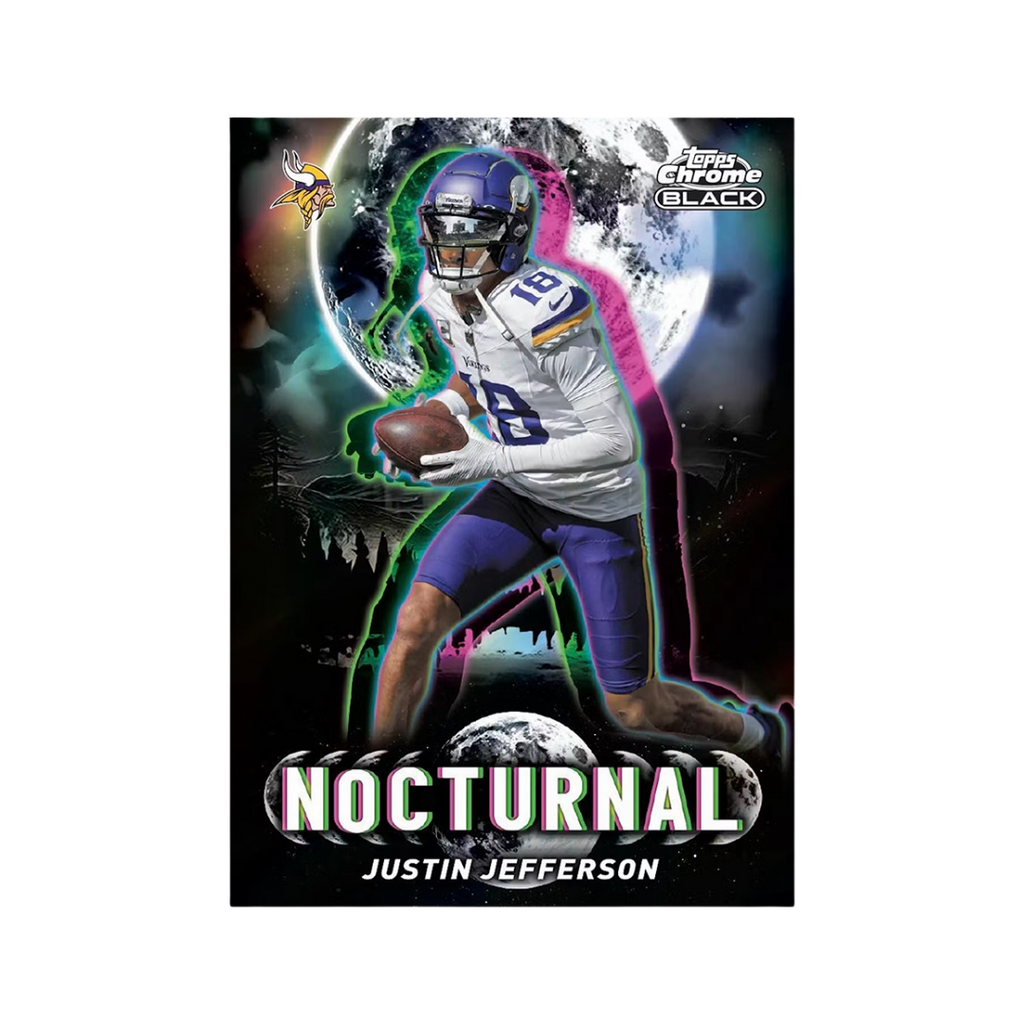 2025 Topps Chrome Black Football Hobby Box