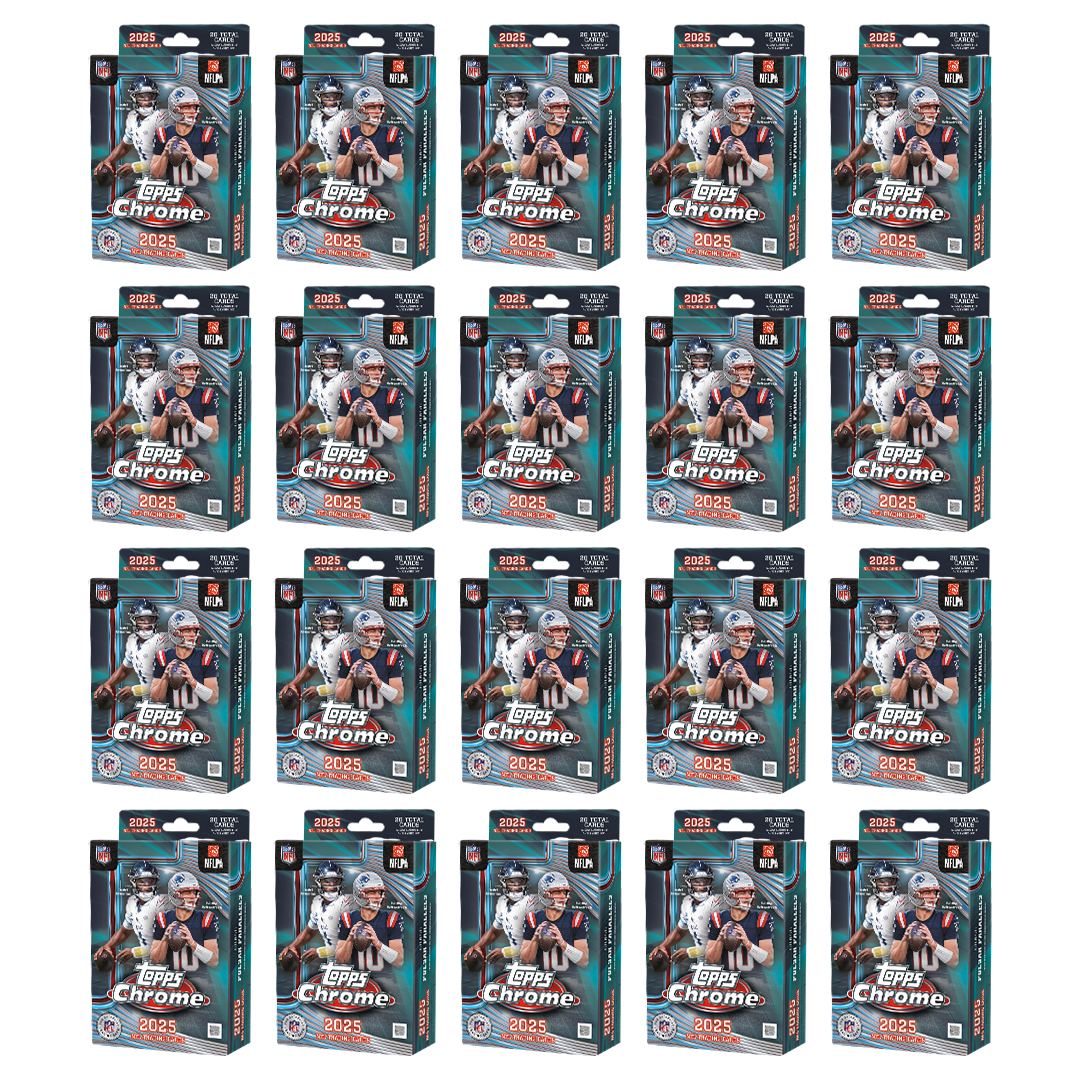BREAK#839 TUESDAY 2025 Topps Chrome Football Hanger (x20) Pick Your Team (CT) 04/28/26 02:00 PM EST or RIP ON FILL