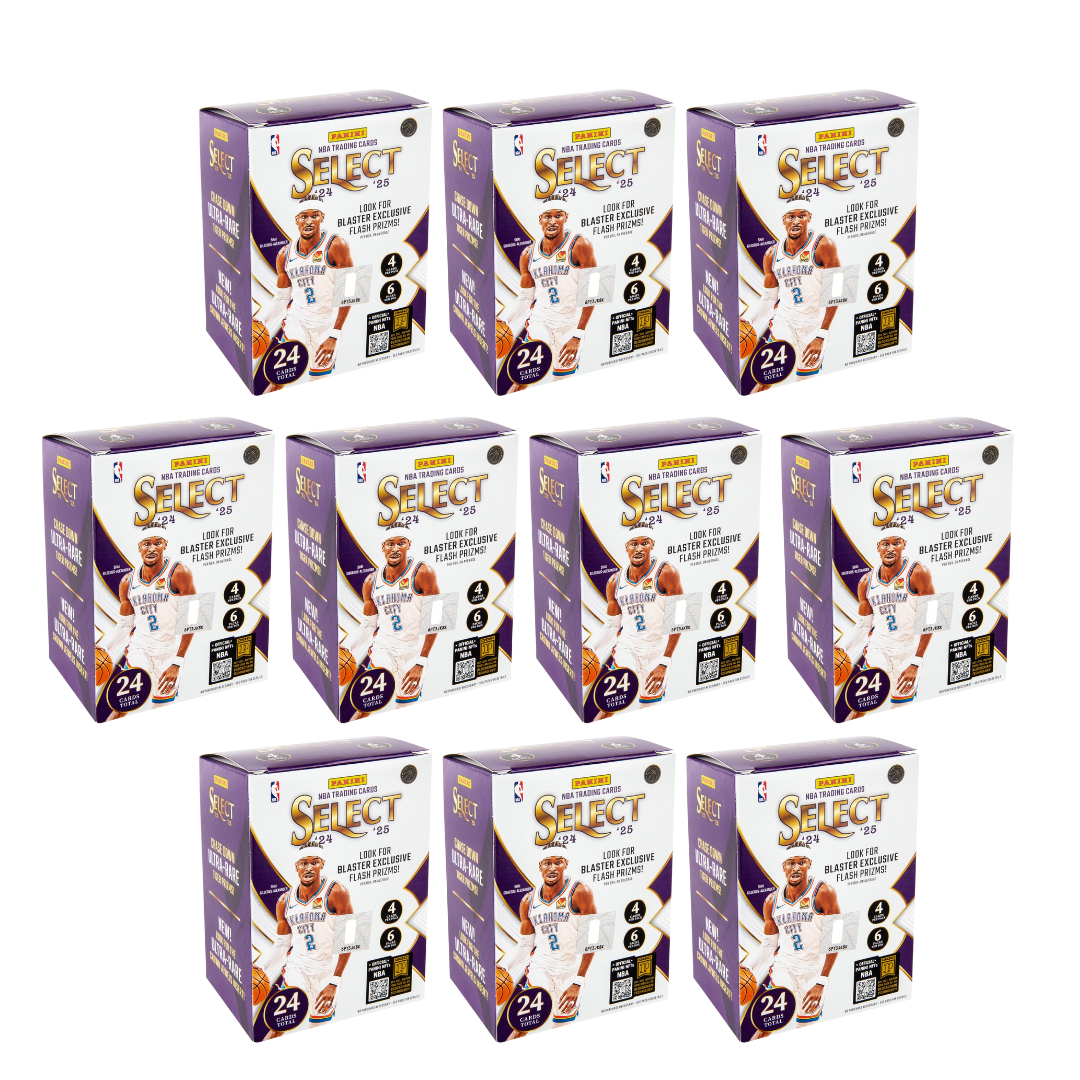 BREAK#895 FRIDAY 2024-25 Panini Select Basketball Blaster Half Case (10 Box) Pick Your Team (BS)  RIP ON FILL