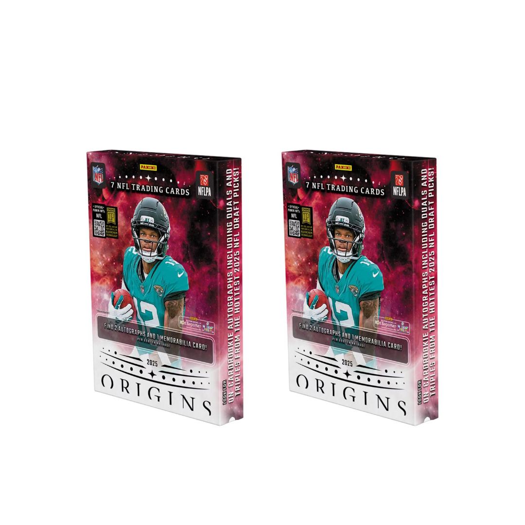 BREAK#905 THURSDAY 2025 Panini Origins Football Hobby (x2) Pick Your Team (BSLW) RIP ON FILL