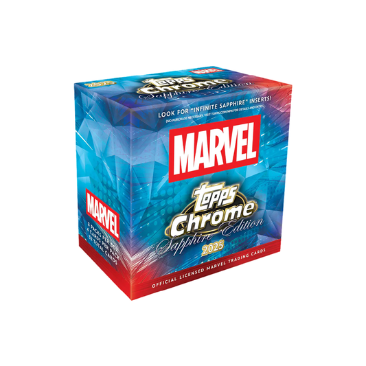 BREAK#040 TUESDAY 2025 Topps Chrome Marvel Sapphire Edition Hobby Pick Your Team (ACMD) RIP ON FILL