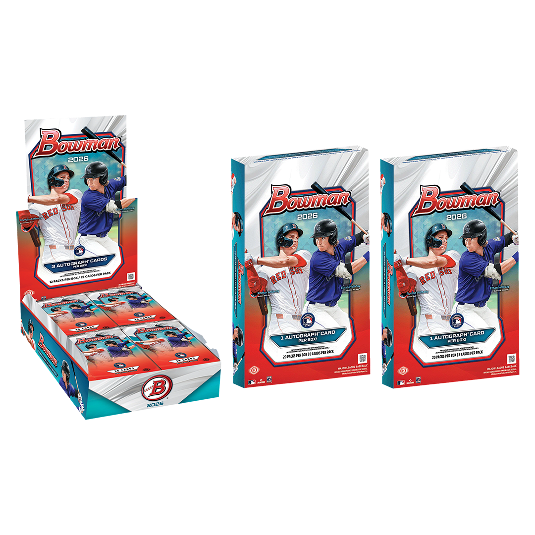 BREAK#978 MONDAY 2026 Bowman Baseball Hobby (x2) + Bowman Baseball Hobby Jumbo Pick Your Team (MD) 05/18/26 02:00 PM EST or RIP ON FILL