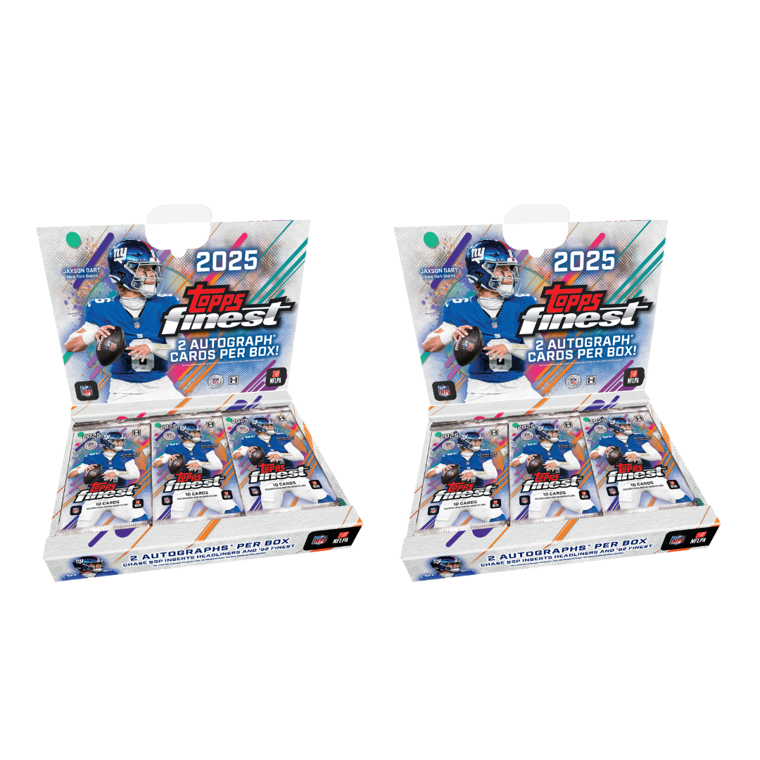 BREAK#970 SATURDAY 2025 Topps Finest Football Hobby (x2) Pick Your Team (SM) 05/16/26 03:00 PM EST or RIP ON FILL