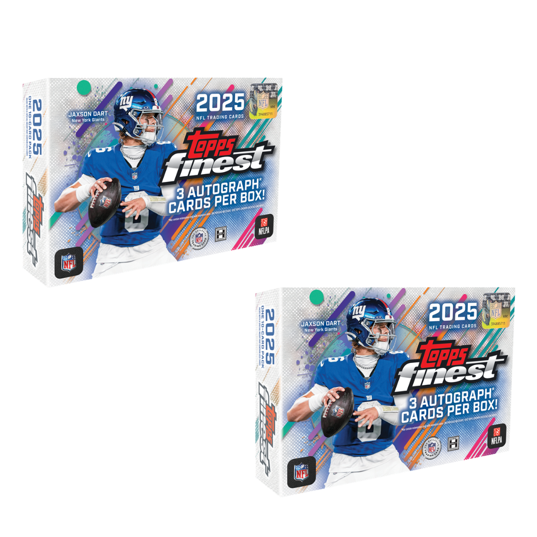 BREAK#973 SATURDAY 2025 Topps Finest Football Breaker's Delight (x2) Pick Your Team (SM) 05/16/26 07:30 PM EST or RIP ON FILL