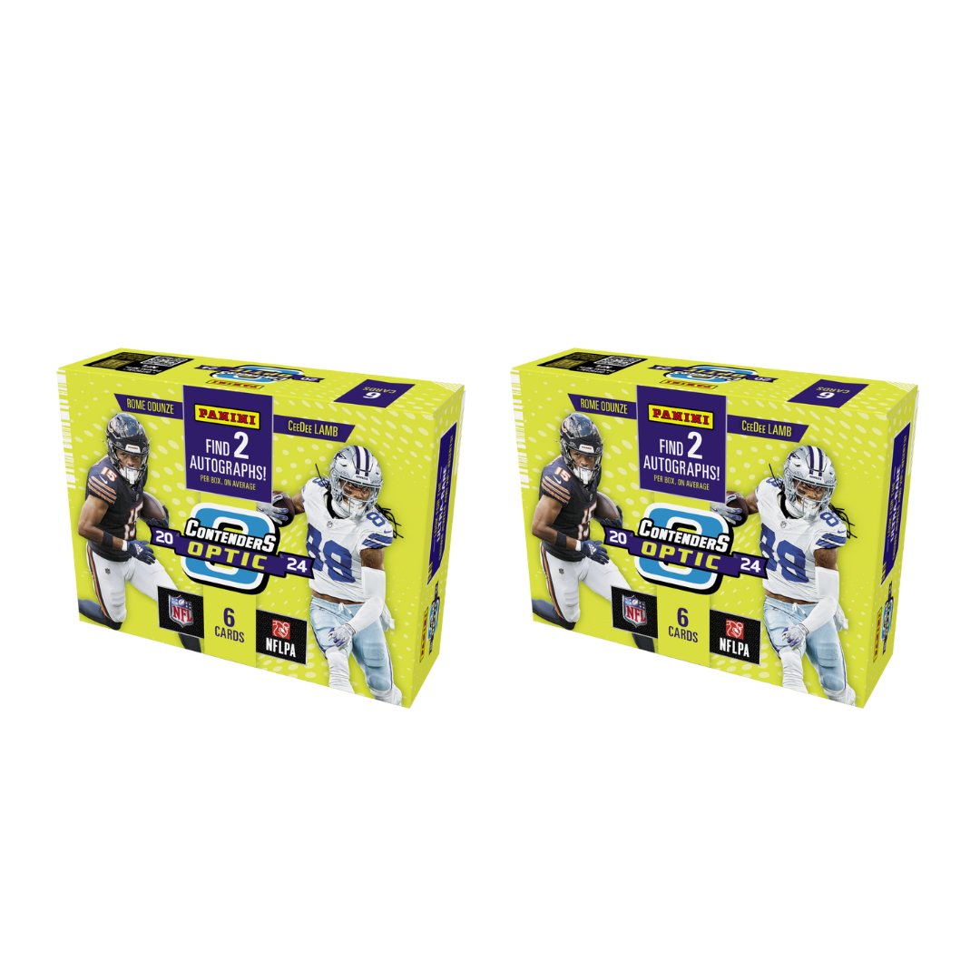 BREAK#964 SATURDAY 2024 Panini Contenders Optic Football Hobby (x2) Pick Your Team (BSFO) RIP ON FILL