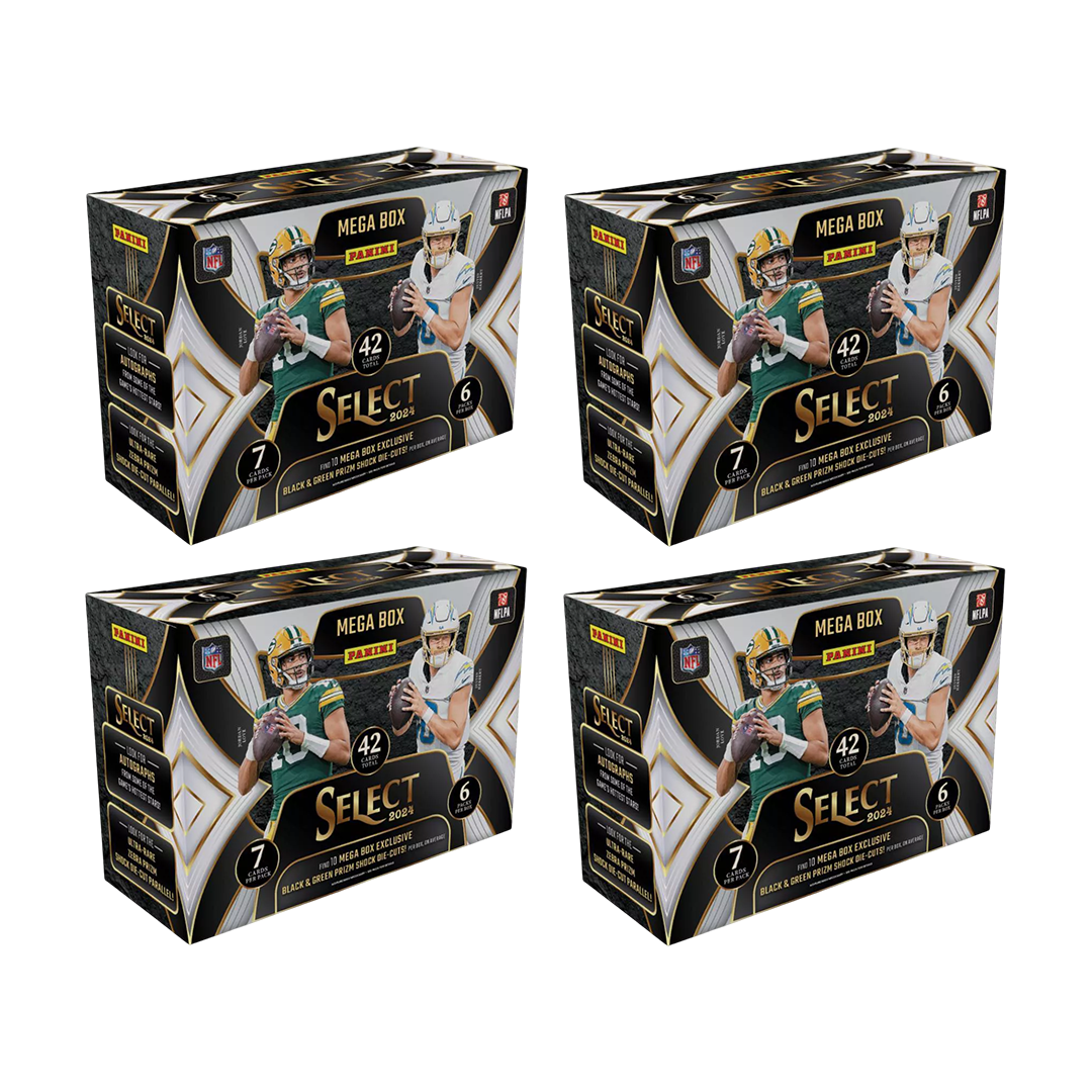 BREAK#978 SUNDAY 2024 Panini Select Football Mega (x4) Pick Your Team (CT) RIP ON FILL