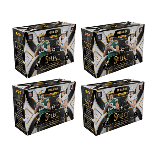 BREAK#978 SUNDAY 2024 Panini Select Football Mega (x4) Pick Your Team (CT) RIP ON FILL
