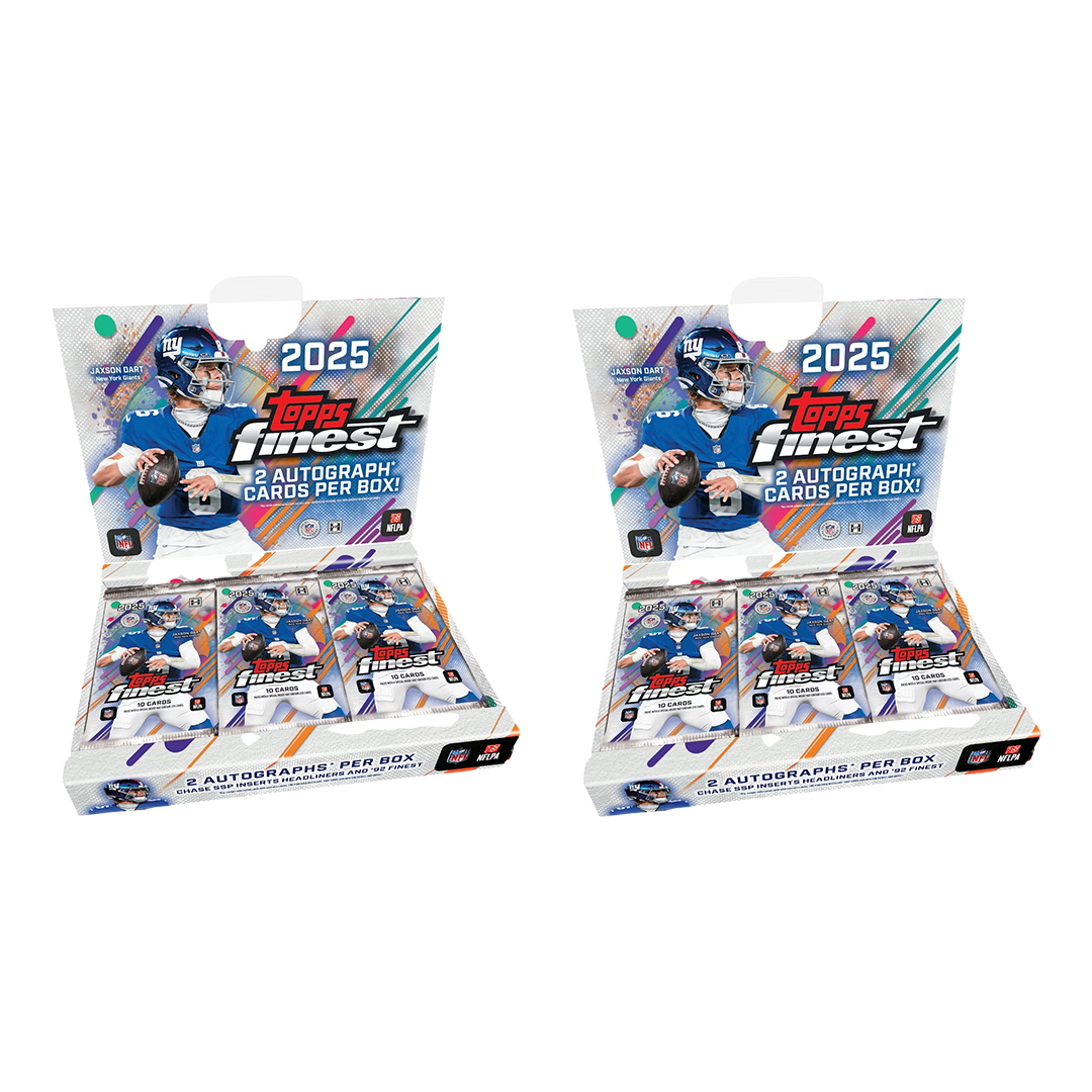 BREAK#001 THURSDAY 2025 Topps Finest Football Hobby (x2) Pick Your Team (BS) 05/21/26 01:30 PM EST or RIP ON FILL