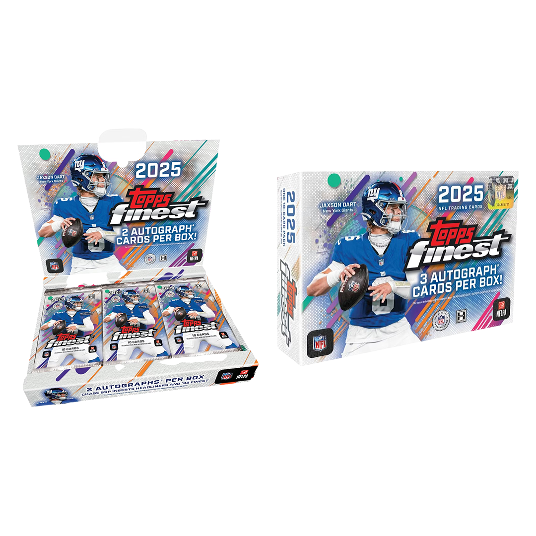 BREAK#080 MONDAY 2025 Topps Finest Football Hobby + Topps Finest Football Breaker's Delight Pick Your Team (BP) 06/01/26 07:30 PM EST or RIP ON FILL
