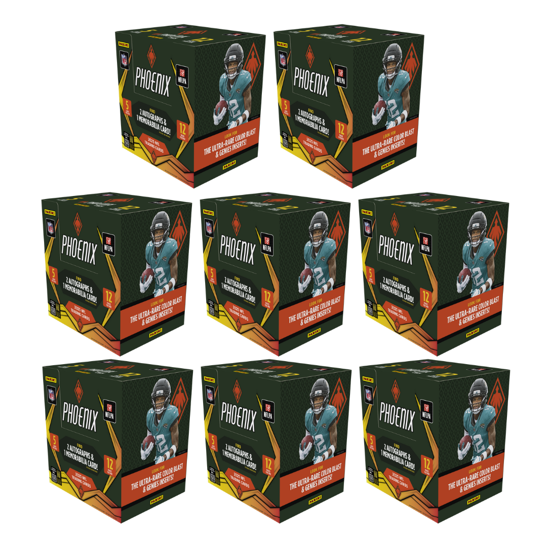 BREAK#020 FRIDAY 11/28/25 09:00 PM EST or RIP ON FILL 2025 Panini Phoenix Football Hobby Half Case (8 Box) Pick Your Team (BPSM)