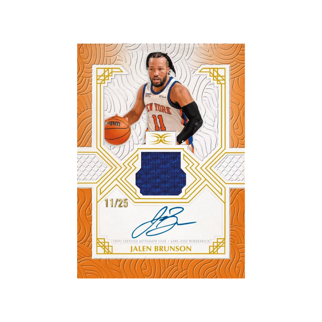 2025-26 Topps Definitive Basketball Hobby